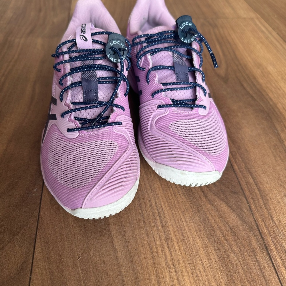 Asics Pink and Navy Sneakers
